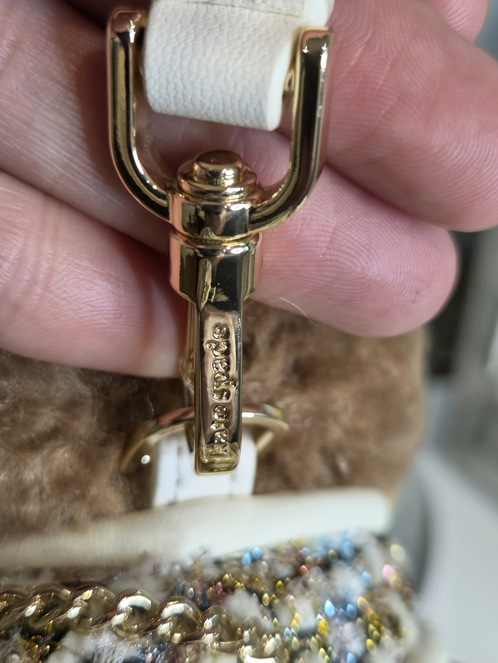 SOLD***Kate Spade New York "Oh What Fun" 3D Teddy Bear Crossbody Bag - Picture 8 of 14